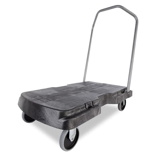A moving dolly loaded for transporting heavy items