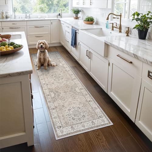 A textured area rug anchoring a living room